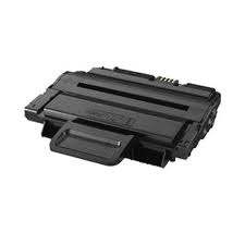Cartucho de toner preto para impressora em fundo branco