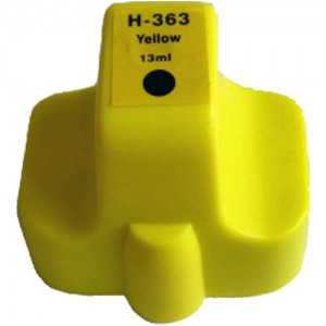 Cartucho de tinta amarelo para impressora com etiqueta H-363 Yellow 13ml