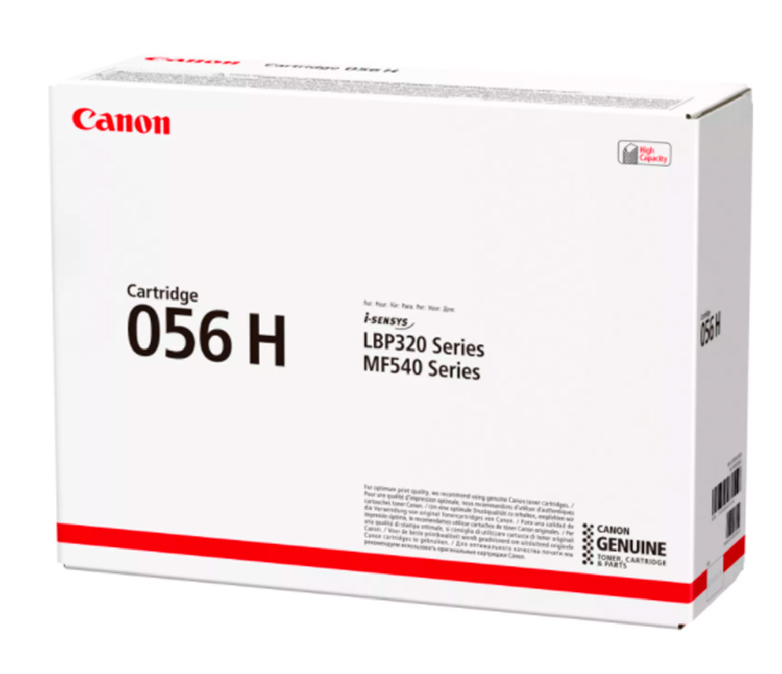Embalagem Canon Cartridge 056 H para impressoras i-SENSYS