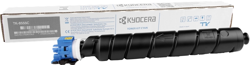 Toner Kyocera TK-8555C ciano com caixa branca