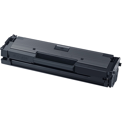 Toner preto para impressora rectangular com alça central