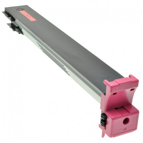 Toner para impressora cinzento com tampa rosa