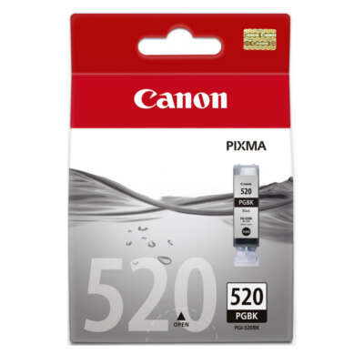 Embalagem do tinteiro Canon PIXMA 520 PGBK preto