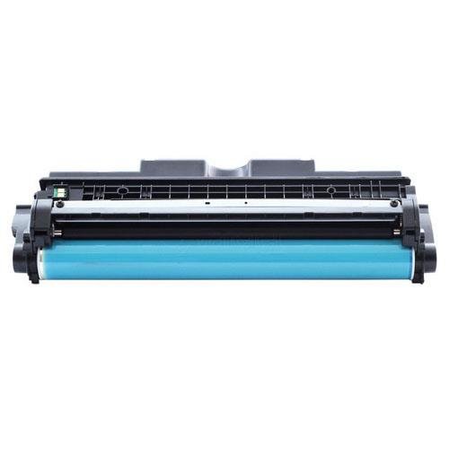 Cartucho de toner preto para impressora com cilindro azul