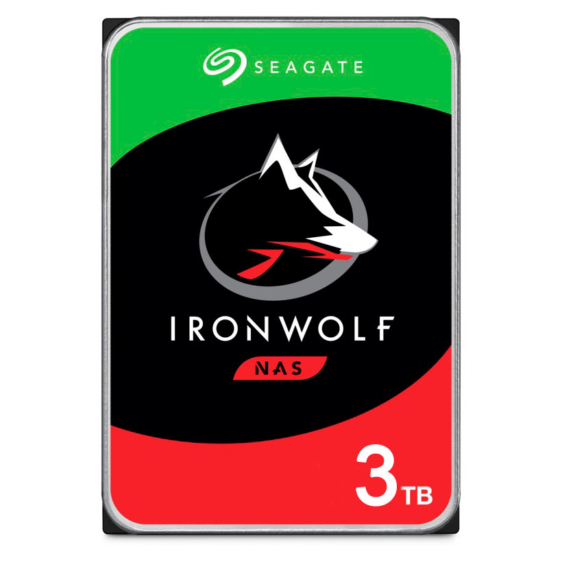 Disco rígido Seagate IronWolf NAS 3 TB