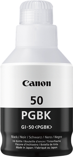 frasco de tinta canon gi-50 pgbk preto para impressora