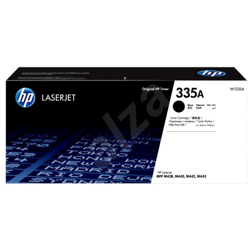 Embalagem de toner preto HP LaserJet 335A