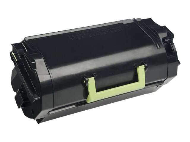 Cartucho toner preto com pega verde claro para impressora