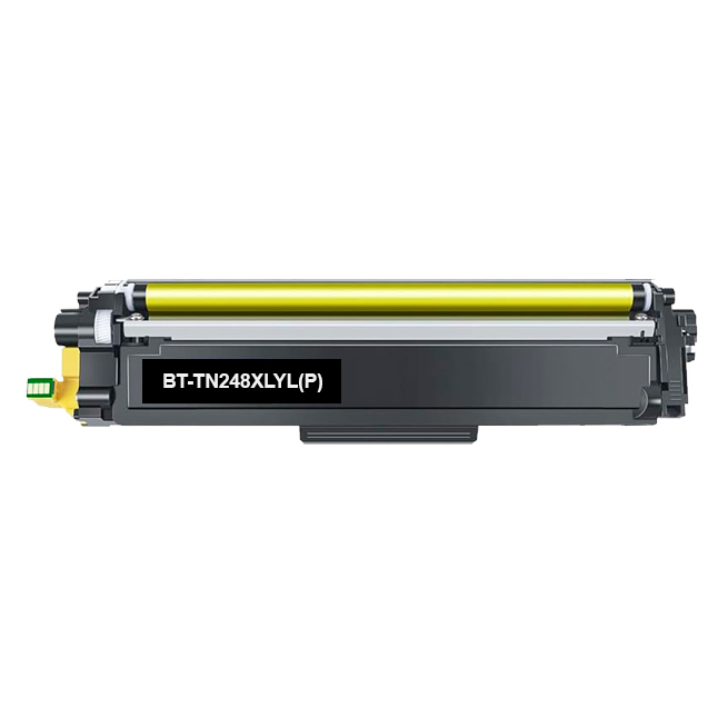 Toner de impressora amarelo BT-TN248XLYL(P) com cilindro brilhante