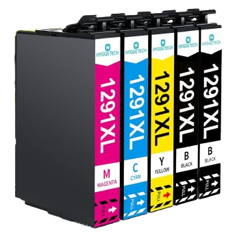 Tinteiros de impressora HYGETECH 1291XL de várias cores