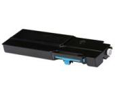 Toner de impressora preto com detalhe azul