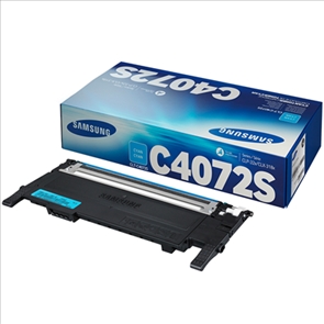 Cartucho de toner Samsung C4072S preto em caixa azul