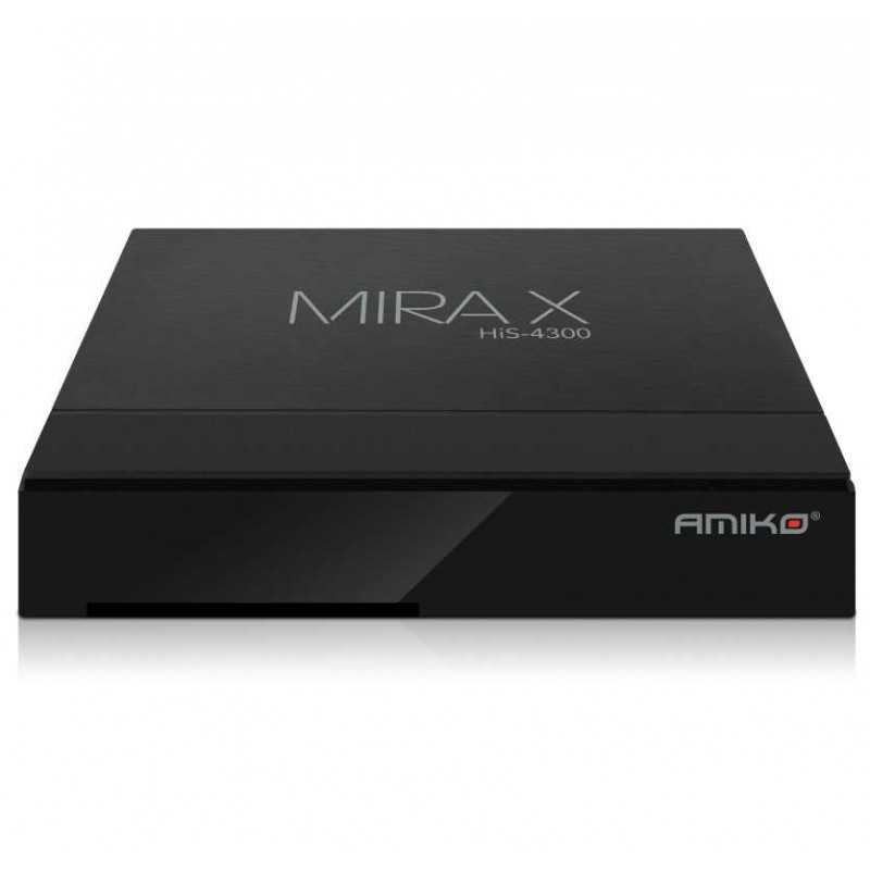 Receptor digital preto AMIKO MIRA X HiS-4300