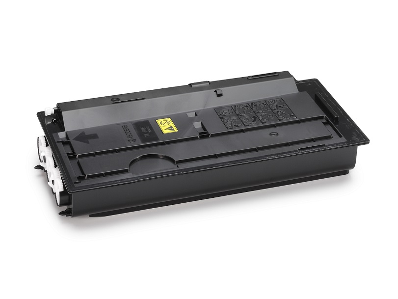 Cartucho de toner preto para impressora em fundo branco