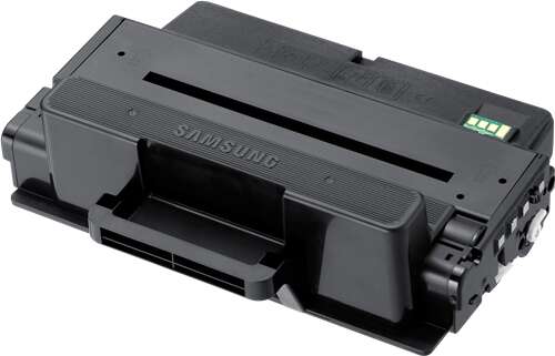 Cartucho de toner preto Samsung em plástico com chip