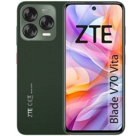 Smartphone ZTE Blade V70 Vita com três câmaras na traseira e ecrã colorido