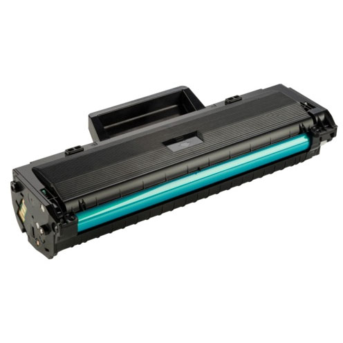 Cartucho de toner preto para impressora com tambor azul