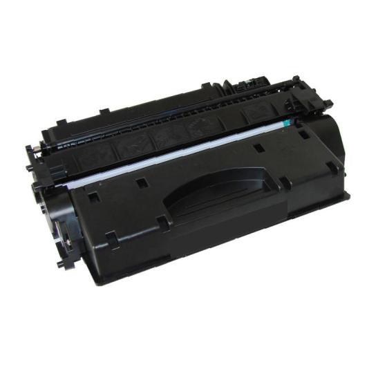 Cartucho de toner preto para impressora sobre fundo branco
