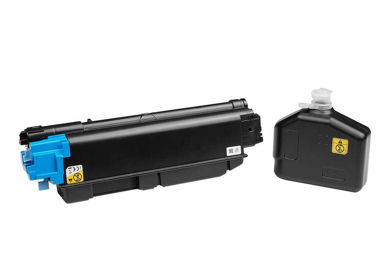 Conjunto de toner e reservatório de tinta preto para impressora