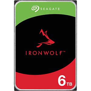 Disco rígido Seagate IronWolf 6TB com design colorido