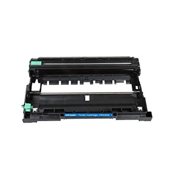 Tambor de impressora preto com textos DR2400 e Toner Cartridge