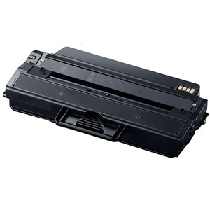 Cartucho de toner preto para impressora em fundo branco
