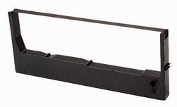 Fita de toner preta para impressora com estrutura em plástico preto