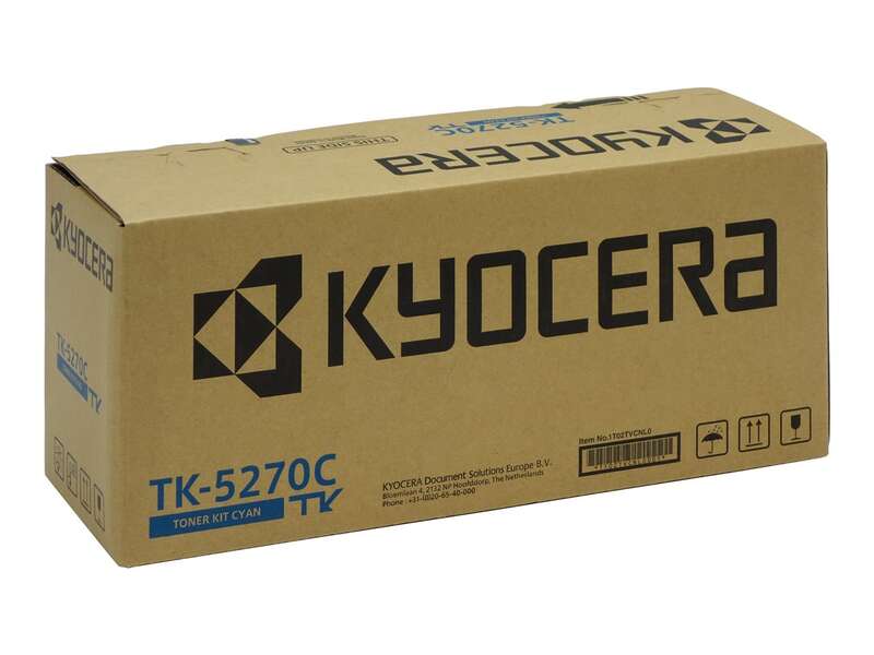 Caixa de toner Kyocera TK-5270C cyan