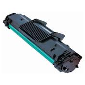 Toner preto para impressora laser com tambor verde e caixa preta