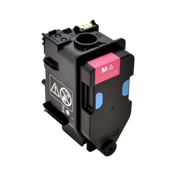 Cartucho de tinta magenta para impressora em fundo branco