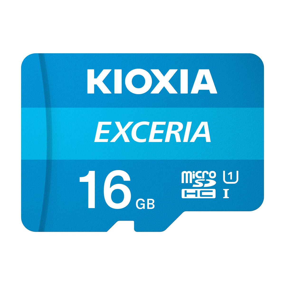 Cartão de memória microSD azul Kioxia Exceria 16 GB