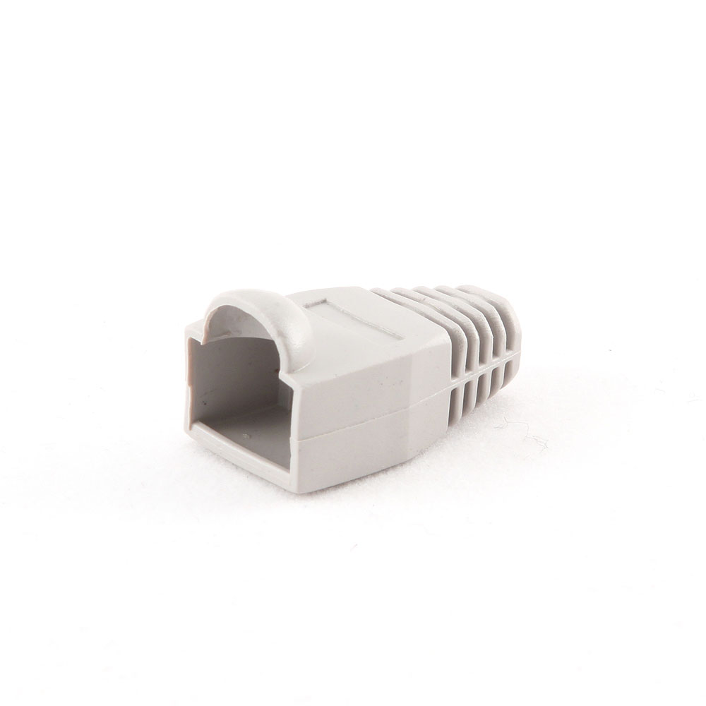 Tampão de plástico cinzento para conector RJ45