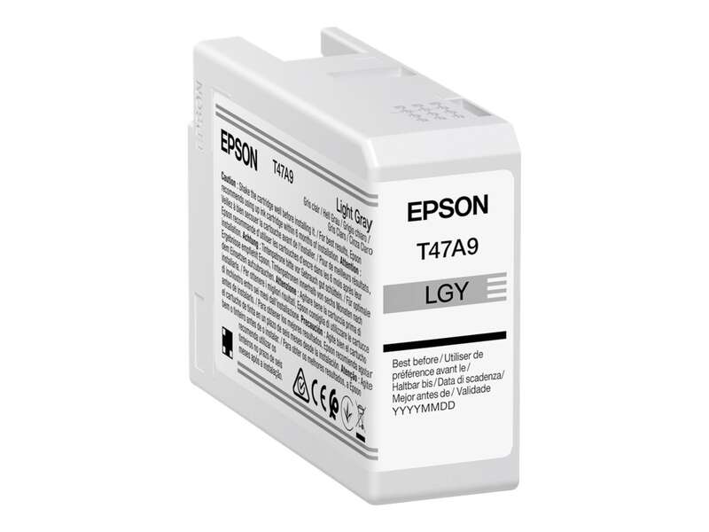 Cartucho de tinta Epson T47A9 Light Gray cinzento claro