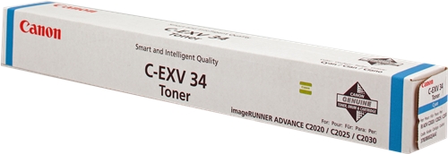 Caixa de toner Canon C-EXV 34 para impressora