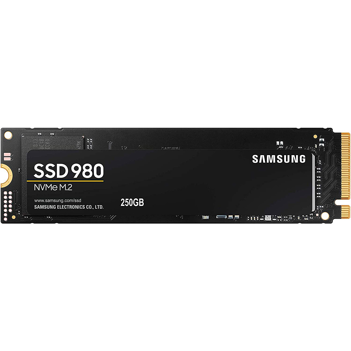 Disco SSD Samsung 980 NVMe M.2 250GB preto