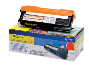 Toner Brother TN-325Y amarelo com embalagem colorida