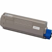 Cartucho de toner cinzento com conector azul