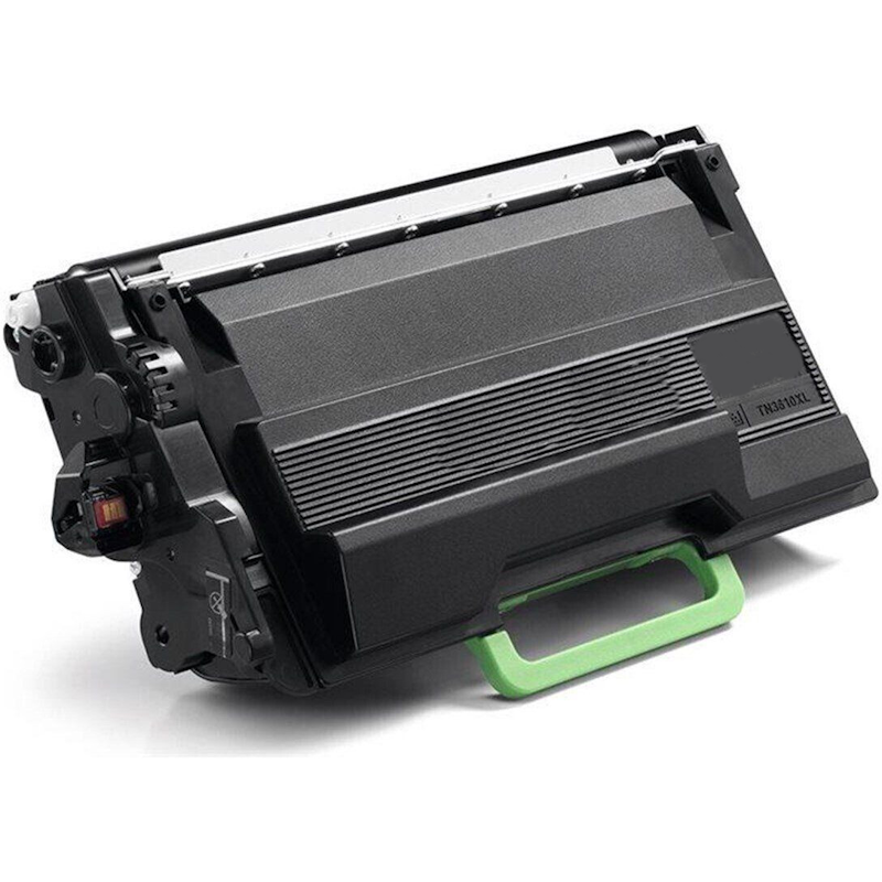 Cartucho de toner preto para impressora com alça verde