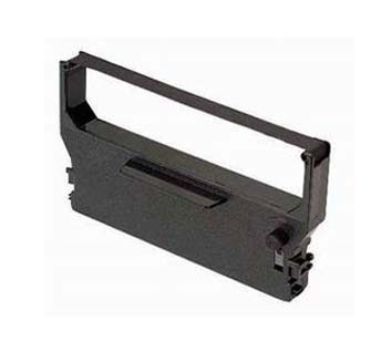 Fita de impressora preta com pega retangular