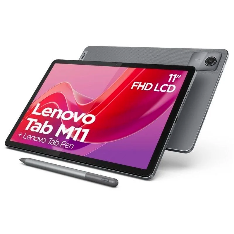 Tablet Lenovo Tab M11 cinzento com caneta Lenovo Tab Pen cinzenta