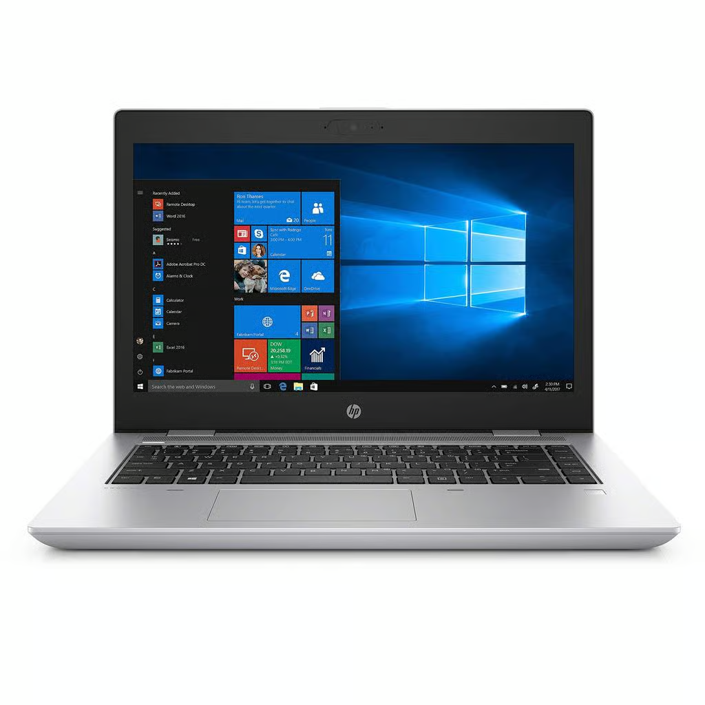 Computador portátil HP prata com ecrã Windows 10
