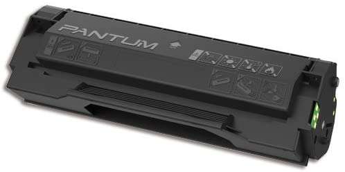 Toner preto retangular para impressora Pantum P2500W