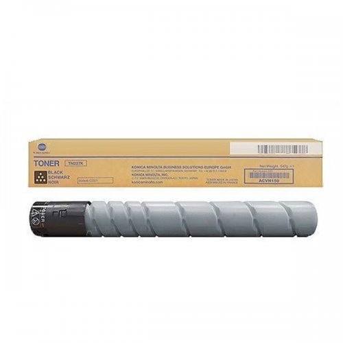 Cilindro toner Konica Minolta preto com embalagem bege