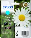 Cartucho de tinta Epson Cyan 18XL com imagem de margarida