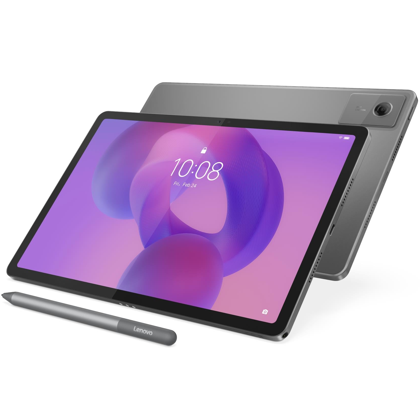 Tablet Lenovo cinzento com ecrã tátil e lápis digital Lenovo