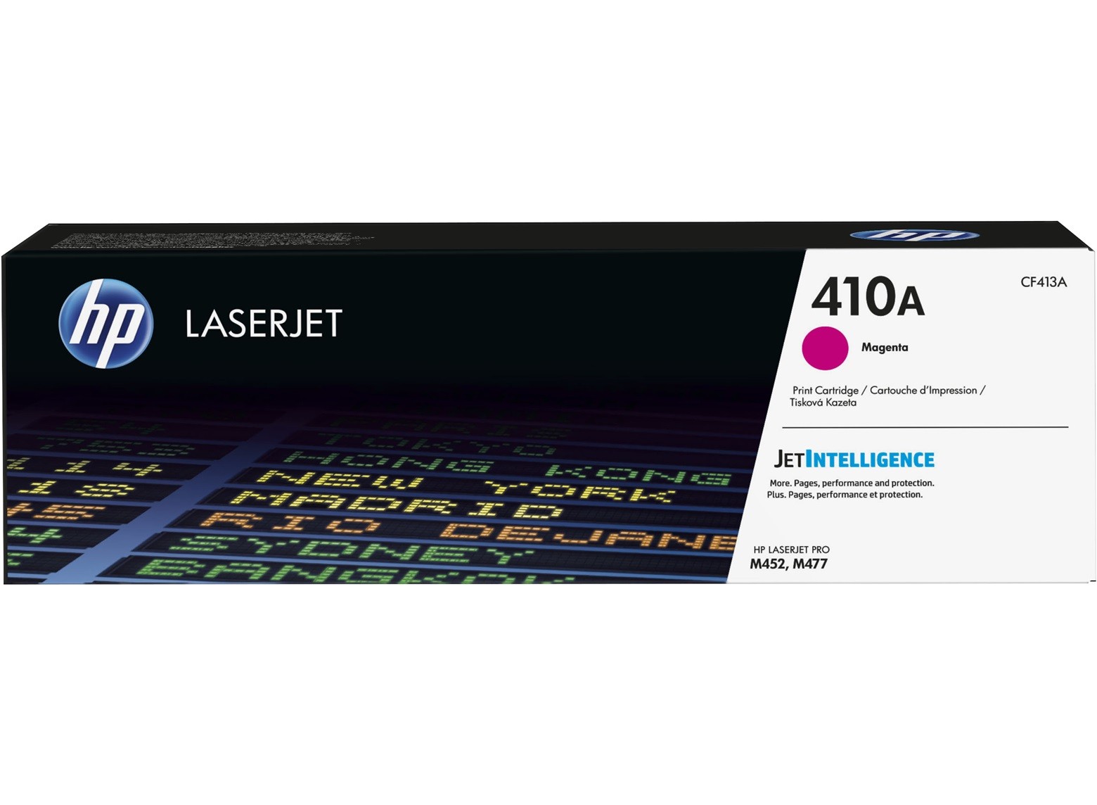 Embalagem toner HP LaserJet 410A Magenta CF413A