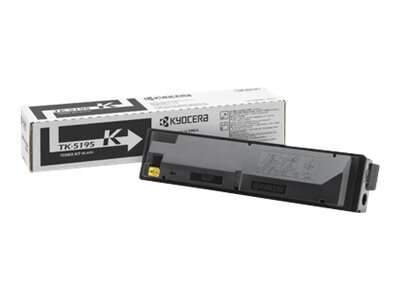 Toner preto para impressora Kyocera TK-5195 com embalagem branca