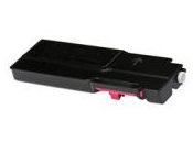 Cartucho de toner preto para impressora com detalhes vermelhos