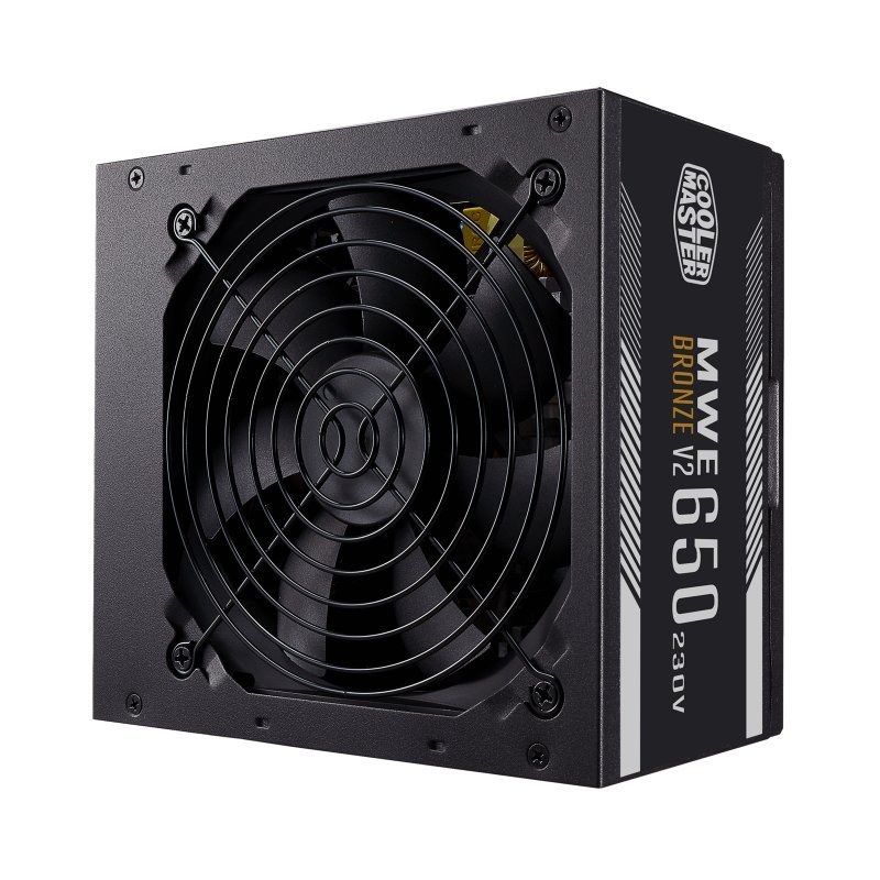 Fonte de alimentação Cooler Master MW Bronze V2 650 preto com ventoinha