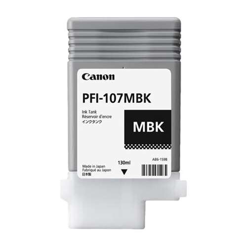 Cartucho de tinta Canon PFI-107MBK para impressora